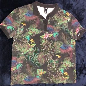 Jungle-Inspired Polo Shirt